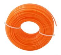 Eawfgtuw Fil de nylon rond pour débroussailleuse de 2,4 mm x 50 m, compatible avec les modèles TrimCut et SuperCut Series