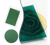 Eawfgtuw Film de visionnage de champ magnétique - 25 x 50 mm - Vert foncé - Membrane flexible pour la détection de motifs magnétiques statiques, la recherche scientifique, les démonstrations