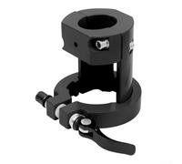 Eawfgtuw Fixation de dossier pour scooter électrique - Pince de base pliable en alliage d'aluminium compatible avec Xiaomi Pro Pro2 1S Mi3, noir/rouge, 150 x 130 x 110 mm (noir)