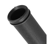Eawfgtuw Fixie Paire de poignées de guidon de vélo antidérapantes en caoutchouc TPE pour scooter et scooter, confortables, légères, étanches à l'eau et à la poussière, 1 paire (noir)