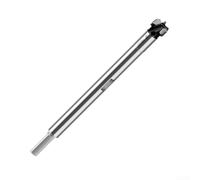 Eawfgtuw Foret à tige hexagonale de 150 mm, fraise à charnière à pointe en carbure, foret en acier au carbone pour trous de 15 à 35 mm avec revêtement résistant à la chaleur (16 mm)