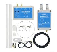 Eawfgtuw GA-490 Active Loop 100 K-179 MHz Kit à gain élevé avec batterie pour récepteur FM à ondes courtes extérieur à ondes moyennes aviation câble 10 m
