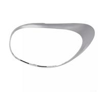 Eawfgtuw Garniture de feu arrière droit de rechange, cadre chromé pour Fiat 500L 2014-2020, OEM 68235996AA 77366441 pièces automobiles extérieures