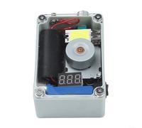 Eawfgtuw Générateur de dynamo à manivelle avec lanterne COB, allumage plasma et chargement USB, banque d'alimentation portable pour le camping en plein air, pour et les expériences de bricolage, blanc