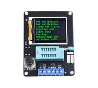 Eawfgtuw GM328A Transistor Testeur Diode - Générateur d'ondes carrées Capacitance Inductance ESR Volt Fréquence Mètre Écran LCD (Anglais)