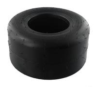 Eawfgtuw Go Kart Pneus de course avant et arrière en caoutchouc pour karting - Résistants à l'usure - Noir - 10 x 4,50-5 et 11 x 7,10-5