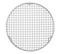 Eawfgtuw Grille de refroidissement ronde en acier inoxydable 201 pour four, cuisson, séchage, cuisson à la vapeur, plusieurs tailles 13 cm-35 cm de diamètre (28 cm)