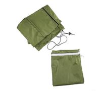 Eawfgtuw Housse de protection pour corde à linge rotative équipée d'un cordon de serrage, coupe-vent et résistante aux UV, en tissu Oxford 600D, imperméable (vert, 16 x 16 x 180 cm)