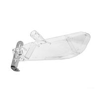 Eawfgtuw Housse de protection pour scie coulissante de 10 à 25,4 cm, coque de protection anti-poussière transparente compatible avec support de shunt de type T/L, bouclier de sécurité en plastique