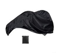 Eawfgtuw Housse de voiture robuste en tissu Oxford 420D pour enfants, housse pour véhicule électrique, imperméable, anti-UV, avec bande imperméable, 3 bandes réfléchissantes (140 x 83 x 81 cm)