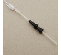 Eawfgtuw Injecteur de mastic de pneu sans chambre à air de 60 ml, outil de remplissage de pneus pour VTT pour vélo, pour injection facile de valve compatible avec / pour buses, kit de réparation en