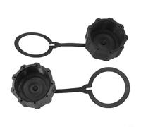 Eawfgtuw Intended Part Kbl26a Lot de 2 couvercles de réservoir de rechange pour tondeuse résistante 510482078 Compatible avec Kbl23a Equ Black Secure Seal Fuel Kbl34a