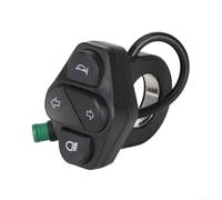 Eawfgtuw Interrupteur de phare 5 broches pour scooter électrique - Interrupteur de commande multifonction ABS avec - Compatible avec Kukirin G2 Master