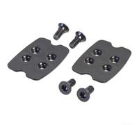 Eawfgtuw Iron Mountain Kit de crampons de vélo compatibles avec EX900 EX700GTX EX500 MT701 MT502 SD501 et chaussures de vélo Trek, plaques de rechange légères de 26 g avec vis M5 x 8