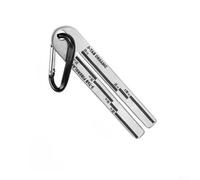 Eawfgtuw Jauge de bardeaux pour tuiles de toit composites d'asphalte, outil de mesure de carreaux métalliques avec échelle en pouces transparente, 150 x 32 mm, règle de pente de toit légère pour