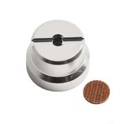 Eawfgtuw Jauge de bobine en alliage d'aluminium pour DC M7S demi-lune Cap, outil de réglage de roue de goutte d'eau avec joint, accessoire d'entretien de moulinet de pêche (argent)