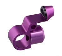 Eawfgtuw Jauge de fil à bouche fine améliorée pour ABU pour moulinet STX Pro, 4e génération en alliage d'aluminium, pièce de modification de guide de ligne, noir (violet)