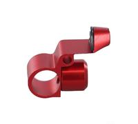 Eawfgtuw Jauge de fil à bouche fine pour ABU pour moulinet de lancer d'appâts STX/PRO/P4/B4/P5/B5, 4e génération en alliage d'aluminium, noir (rouge)