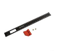 Eawfgtuw Jauge de travail du bois, règle à tracer, outil de mise en page, règle d'arrêt coulissant, jauge de marquage, règle de précision, outils de menuiserie, outils de menuiserie, outils de