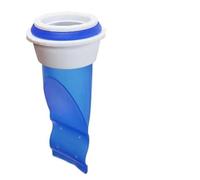 Eawfgtuw Joint de vidange de sol en silicone de 40 à 44 mm, anti-refoulement, anti-obstruction et anti-odeur, pour salle de bain, cuisine, tuyau d'égout, cave, douche, installation en PVC, bleu