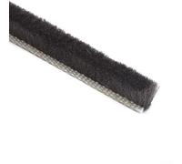 Eawfgtuw Joint d'étanchéité pour porte coulissante de fenêtre - 10 m - Brosse d'étanchéité - 5 mm x 6 mm