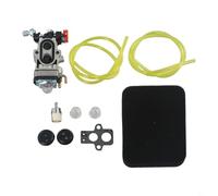 Eawfgtuw Kit de carburateur pour souffleur Husqvarna 150BT 150BF 350BT 350BF 560BTS 560BFS 570BTS 570BFS 580BTS 580BFS Sac à dos pour souffleur de feuilles Réparation de système de carburant Jardin