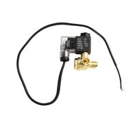 Eawfgtuw Kit de clapet anti-retour solénoïde pour compresseur d'air, fonctionnement silencieux, sans huile, mise hors tension, échappement, construction en aluminium moulé, outils pneumatiques