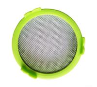 Eawfgtuw Kit de couvercle pour germination avec grille en acier inoxydable pour faire pousser des germes et des micropousses dans des bocaux à large ouverture, couvercle de germination et germination