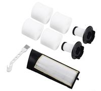 Eawfgtuw Kit de filtre de rechange pour aspirateurs sans fil ICZ362H, IC160 et IC162, y compris filtres à bande et ronds, tampons filtrants