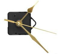 Eawfgtuw Kit de mouvement d'horloge à quartz silencieux, pièces de mécanisme d'horloge murale pour réparer, remplacer ou fabriquer une horloge