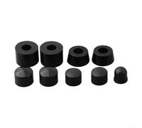 Eawfgtuw Kit de reconstruction de camion de skateboard avec bagues en polyuréthane, rondelles, tasses pivotantes et amortisseurs pour camions de 8,3 cm, 12,7 cm, 17,8 cm, amélioration des performances