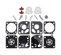 Eawfgtuw Kit de réparation de carburateur Membrane pour Zama RB-29 C1U-H12 H18 H29 Pièces de rechange compatibles avec tondeuse Homelite IDC 26cc 30cc modèles RY26500 RY30120 RY39500
