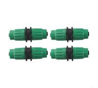 Eawfgtuw Kit de réparation de tuyau d'arrosage extensible - Raccord multifonction pour tuyaux de 7,6 m, 1,5 m, 20,5 m, 30,5 m, connecteur rapide à double canal avec 4 ou 10 options de lot (4 pièces)