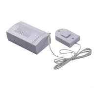 Eawfgtuw Kit de sonnette filaire, sonnette compacte, sonnette blanche, système visiteur, carillon de bienvenue intelligent à économie d'énergie, système de sonnette de sécurité pour la maison, le