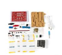 Eawfgtuw Kit de soudure multifonctionnel d'instrumentation électronique pour débutants, kit de montage électronique avec boîtier numérique
