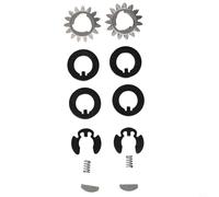 Eawfgtuw Kit d'engrenages de roue arrière pour modèles Toro 105-3040 105-6840 | Comprend des engrenages à pignon, des rondelles de butée, des clips de retenue, des ressorts, des rainures de clavette |