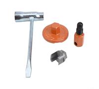 Eawfgtuw Kit d'outils de démontage pour démontage de volant d'inertie d'embrayage compatible avec les modèles de tronçonneuse 340 345 346 350 351 353 445 450 455 460 502 54-16-03
