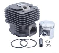 Eawfgtuw Kit piston cylindre 47 mm avec anneaux pour scie à tronçonner TS350 TS360 08 08s pièce de rechange moteur 4201 020 1200 accessoire outil de coupe béton