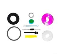 Eawfgtuw Lot de 1 moulinet d'alarme de déchargement Drag Click Baitcast pour DAIWA ZILLION 1514 HLC 1516 1520 5 générations, pièces de rechange avec composants en métal et fibre de carbone