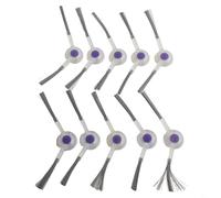Eawfgtuw Lot de 10 brosses latérales de rechange pour aspirateur Narwal Freo/Freo X/Ultra/Freo X Plus/K1 Robot Aspirateur, pièces d'aspirateur durables pour Edge et