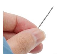 Eawfgtuw Lot de 10 forets HSS de 1 mm - Mini spirale à tige droite en acier rapide - Perçage précis pour métal, bois, plastique, bijoux