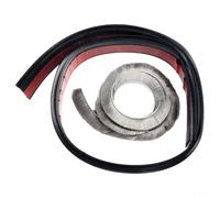 Eawfgtuw Lot de 10 glissières de tiroir en plastique pour tiroirs d'armoire, mécanisme coulissant lisse et silencieux, blanc/noir/marron (noir, 298 mm)