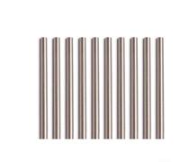 Eawfgtuw Lot de 10 tiges métriques en carbure de tungstène à tige droite de 100 mm de long pour fraiseuse, outil de sculpture 58HRC (3,5 mm)