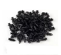 Eawfgtuw Lot de 100 clips de fixation en plastique pour panneau de carénage Honda pour éleveur/contremaître/Rubicon/Rincon, Brute/Prairie