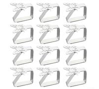 Eawfgtuw Lot de 12 pinces à nappe robustes pour une utilisation en extérieur et en intérieur, pinces papillon en acier inoxydable pour tables de patio jusqu'à 1,57 cm d'épaisseur, rouille