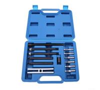Eawfgtuw Lot de 13 extracteurs de roulement professionnels avec tiges d'extension en acier au carbone pour l'entretien des petits roulements internes 5 mm, 6 mm, 8 mm