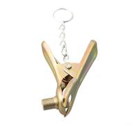 Eawfgtuw Lot de 2 adaptateurs de valve pour vélo, pour Dunlop Clip AV vers Woods, métal en acier pour air pour un gonflage facile, doré, lot de 2