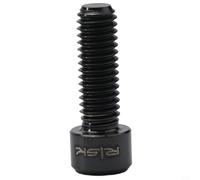 Eawfgtuw Lot de 2 boulons de serrage pour bras de manivelle de vélo Ultegra pour HollowTech II, M6 x 18 mm, vis de fixation de rechange en alliage, noir et doré