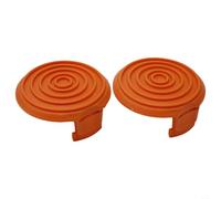 Eawfgtuw Lot de 2 cache-bobines pour débroussailleuse GT30, orange - Matériau ABS élevé, installation par outils, design à clipser pour une protection rapide de la ligne