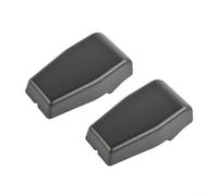 Eawfgtuw Lot de 2 caches de charnière de porte arrière pour Wrangler JK JKU 2007-2018, remplacement 68140033AA, garniture extérieure en ABS noir